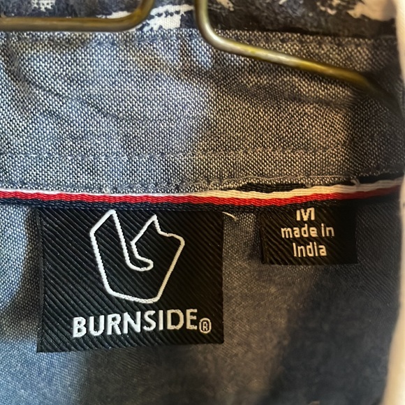 Boys burnside button up short sleeve Hawaiian shirt. - Picture 3 of 5